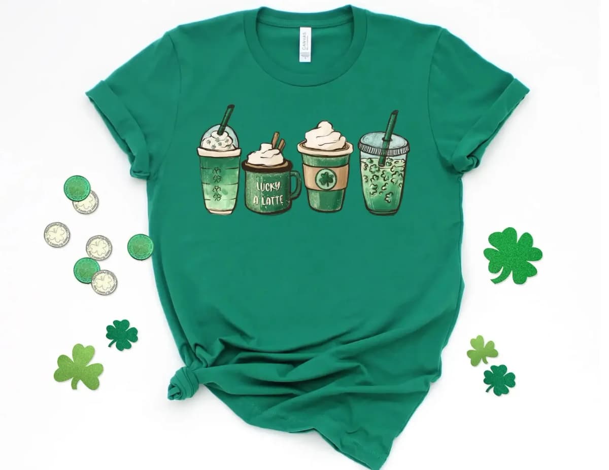 St Patricks Coffee Shirt The Shirt Company