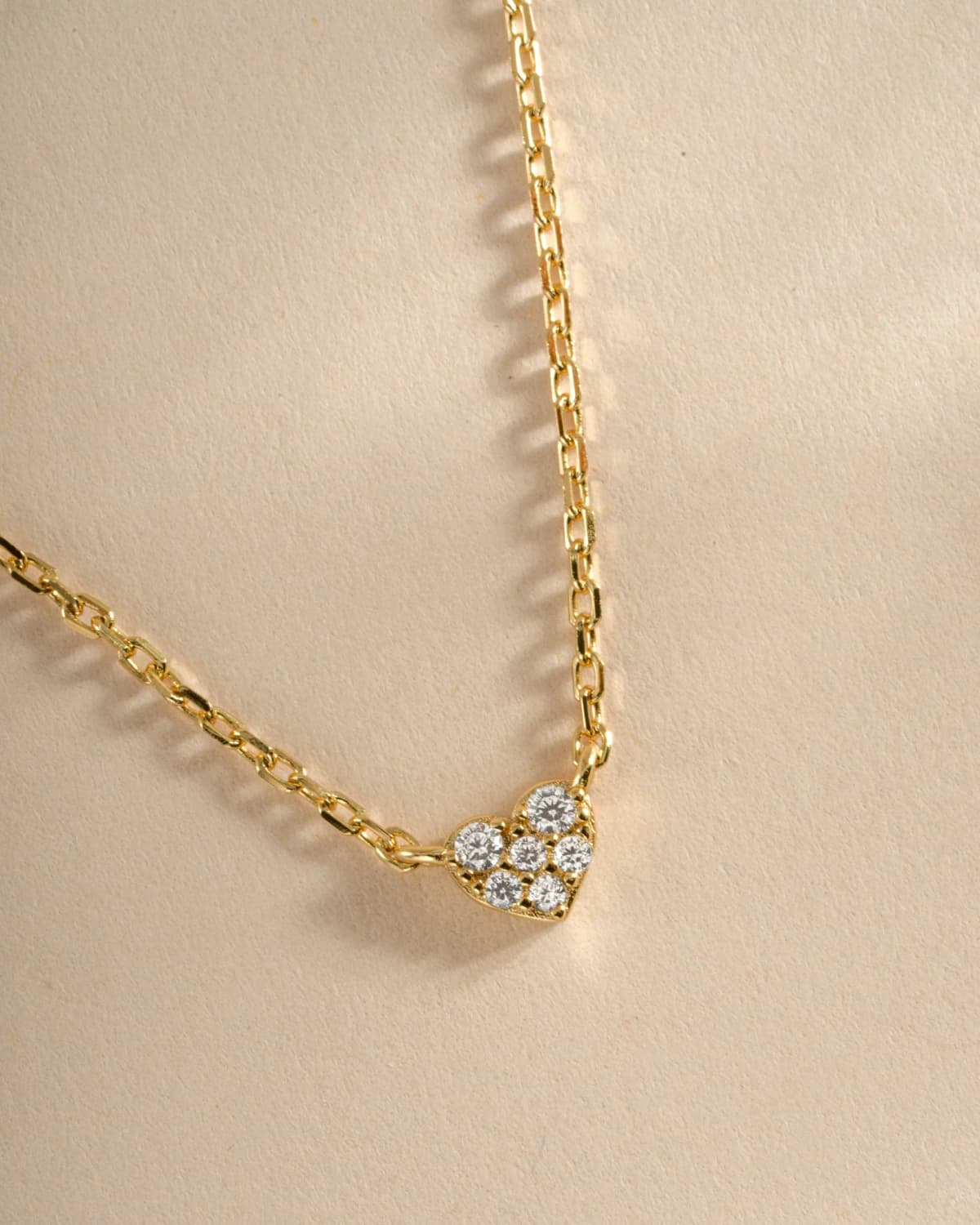 Tiny Heart Necklace by Sami Jewels