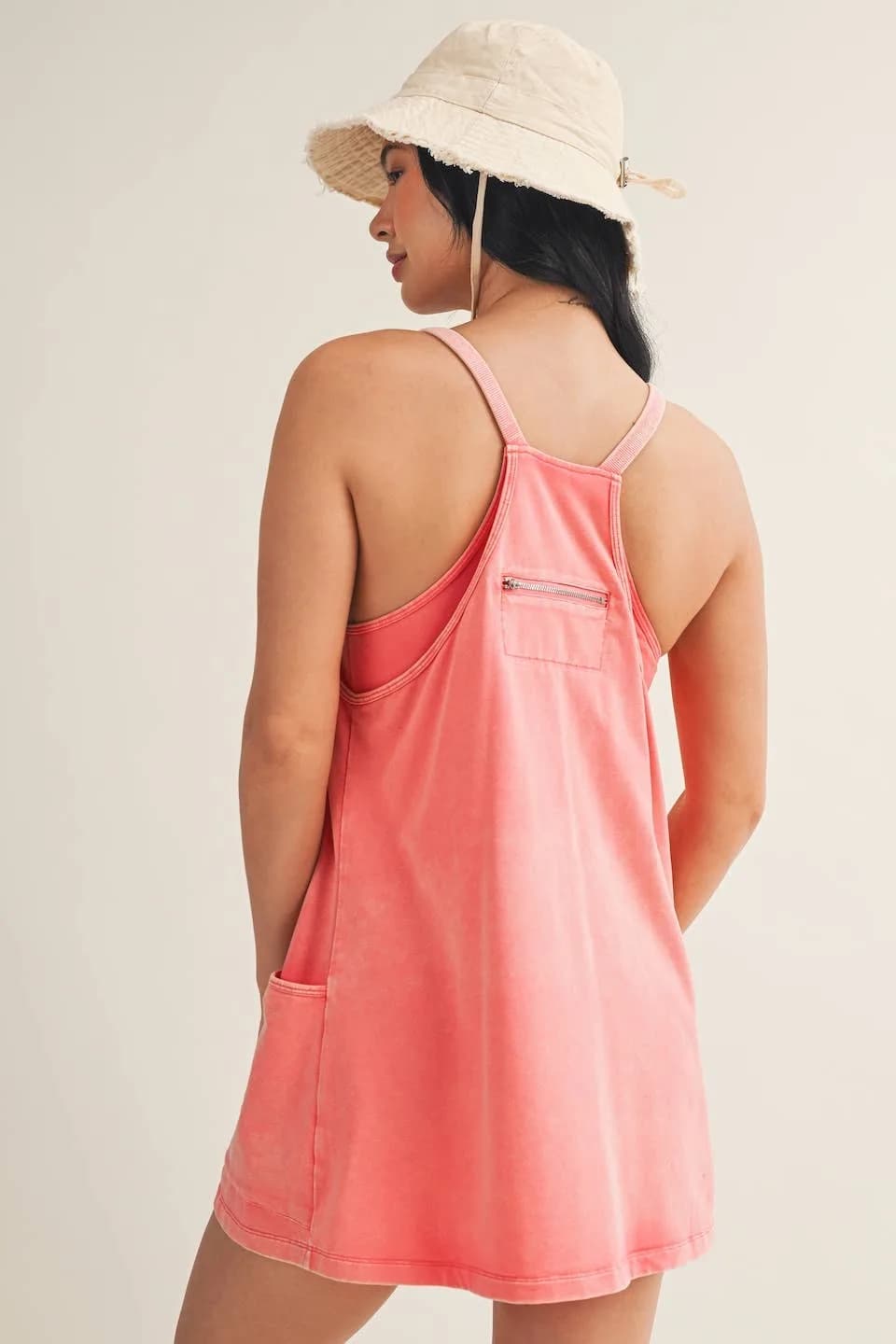 Mineral Wash Play Dress by Kimberly C