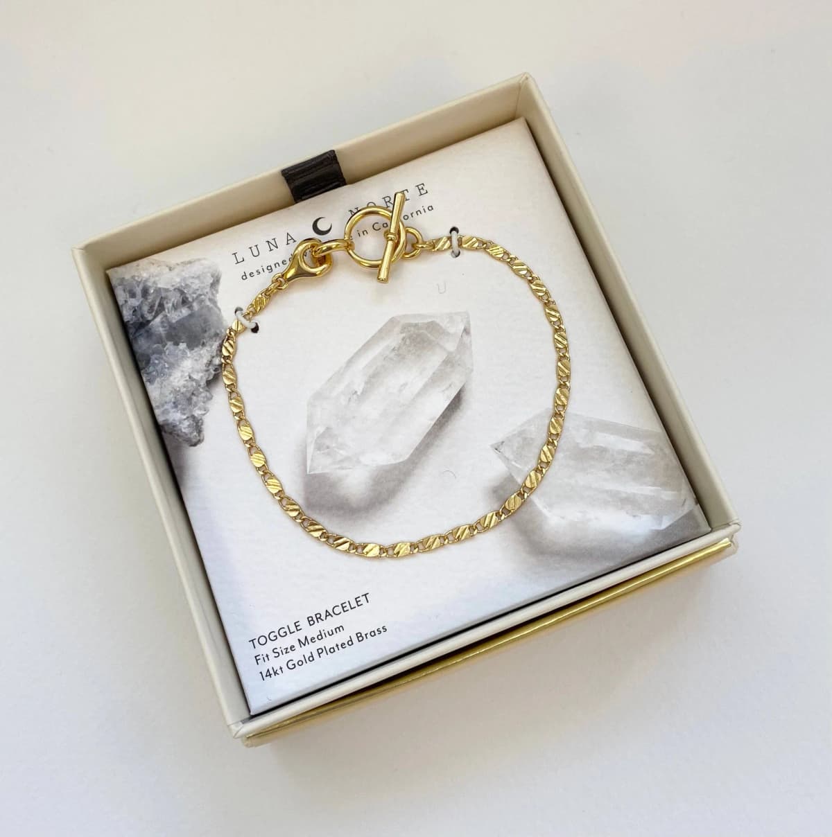 Luna Norte Adorned Toggle Bracelet