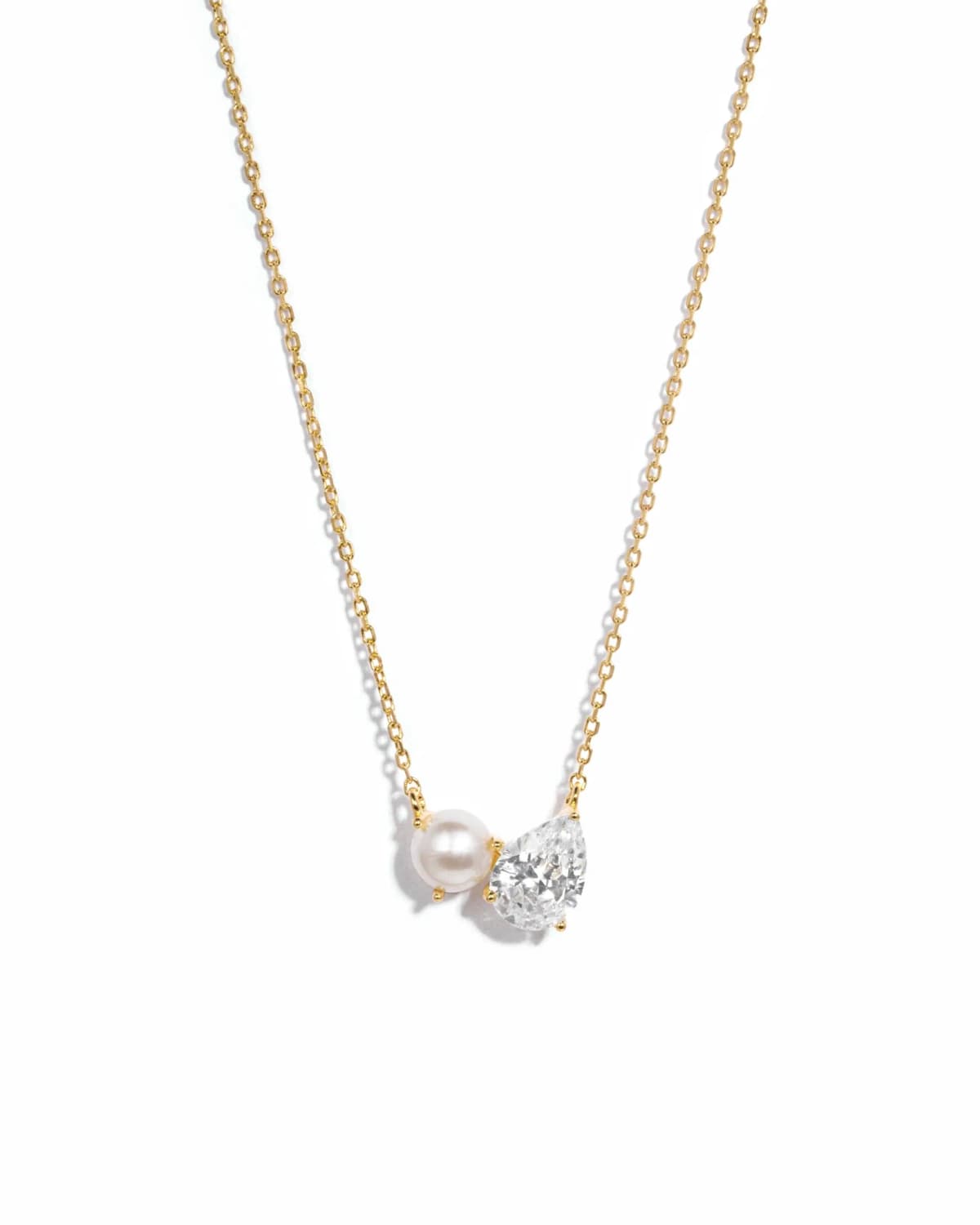 Toi et Moi Pearl Necklace by Sami Jewels