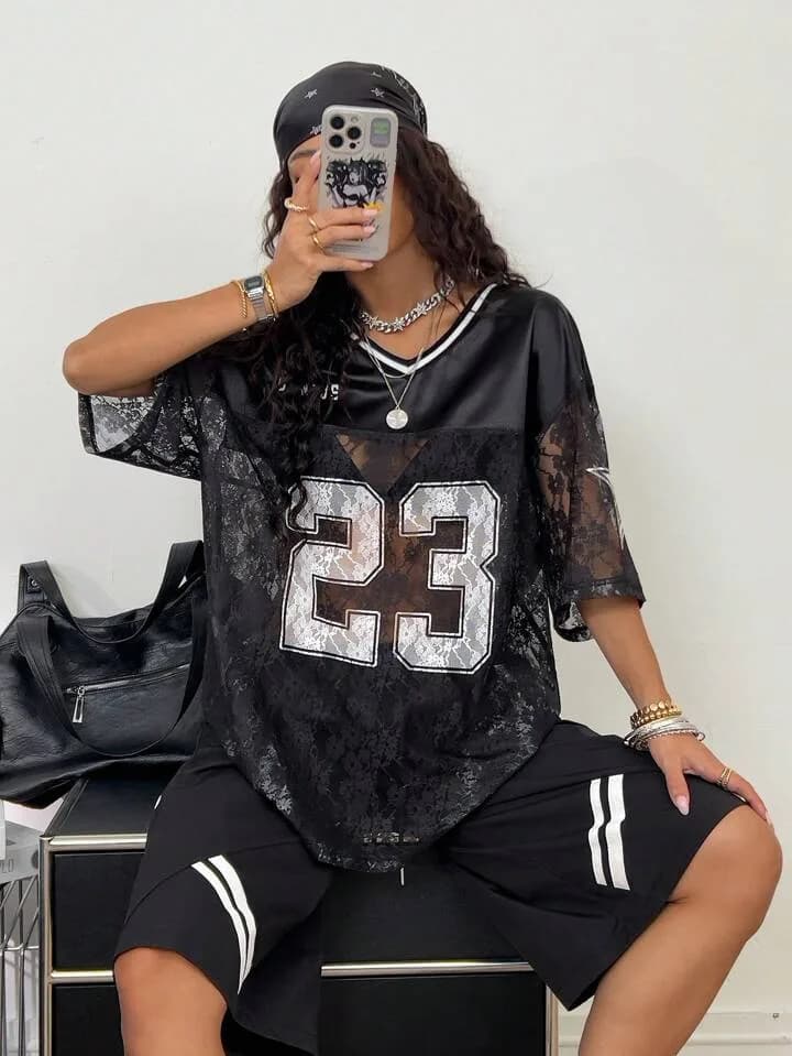 Genius 23 Lace Top Sexy Jersey