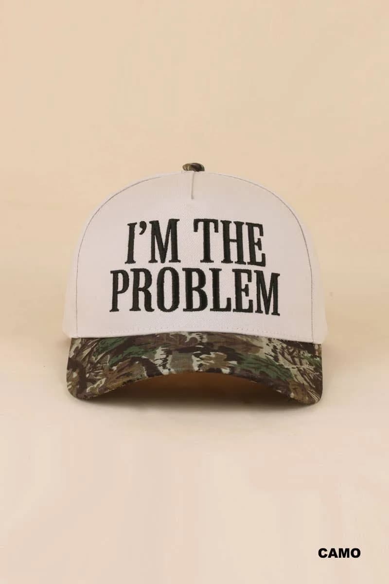 I'm The Problem Two Tone Snapback Hat
