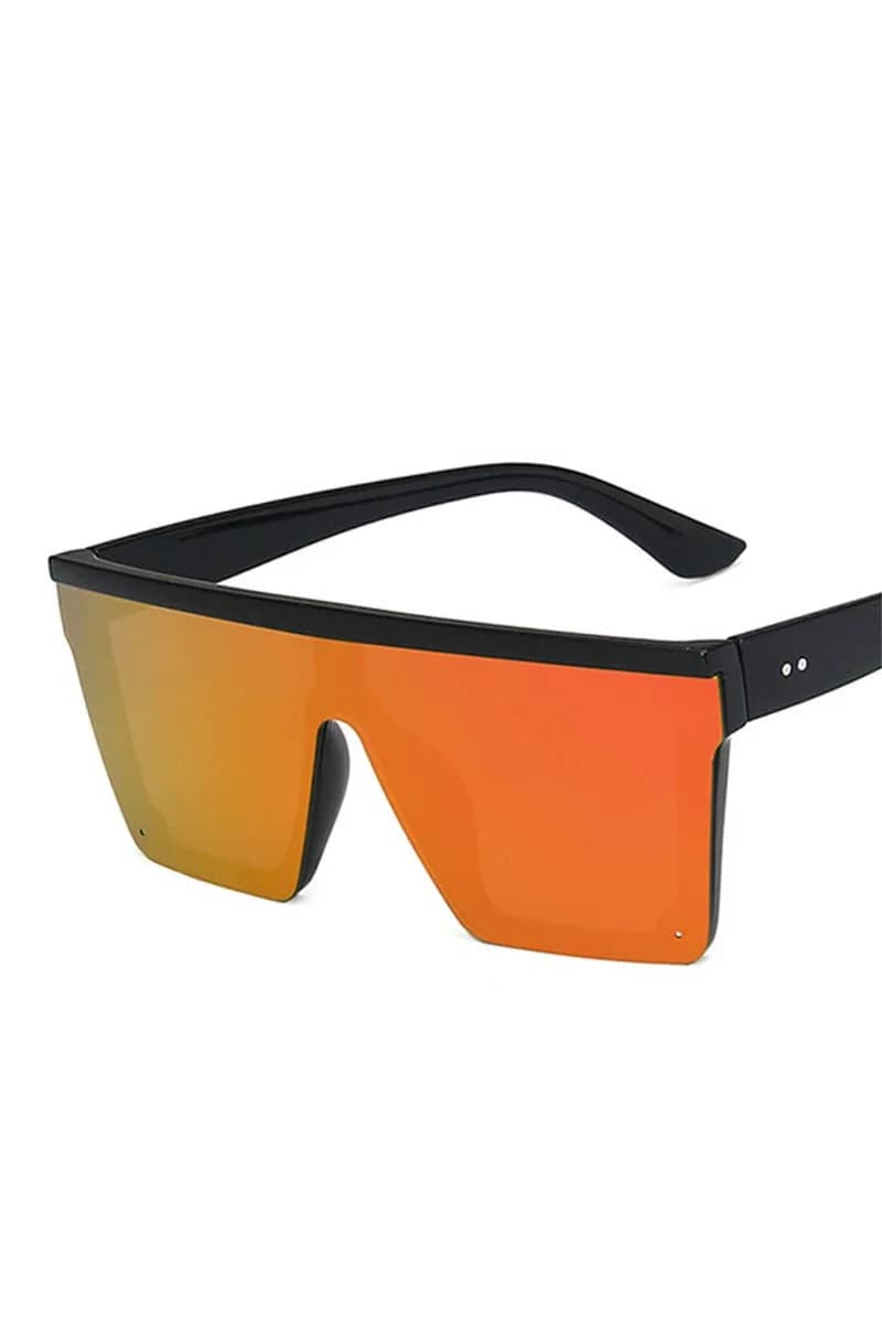 Street Driving Sunglasses (Black Orange)