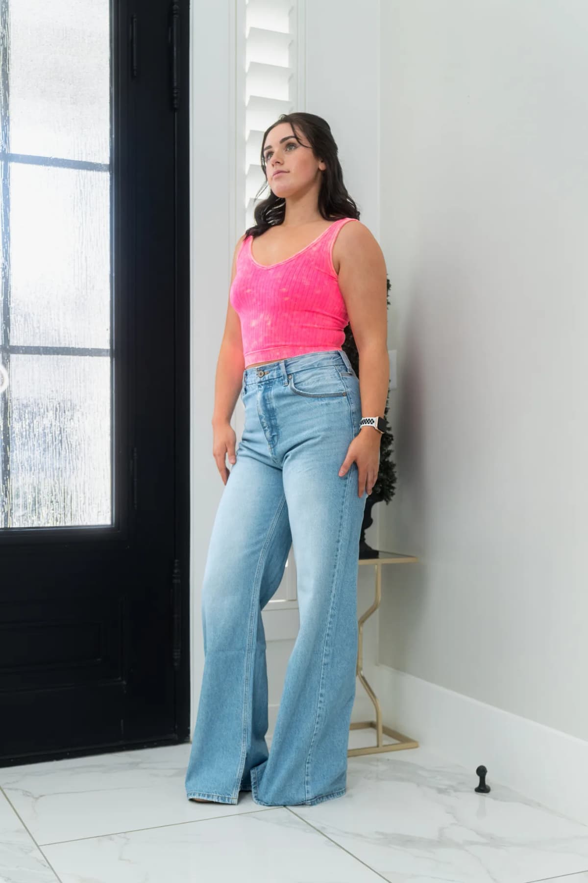 High Rise Nineties Flare KanCan