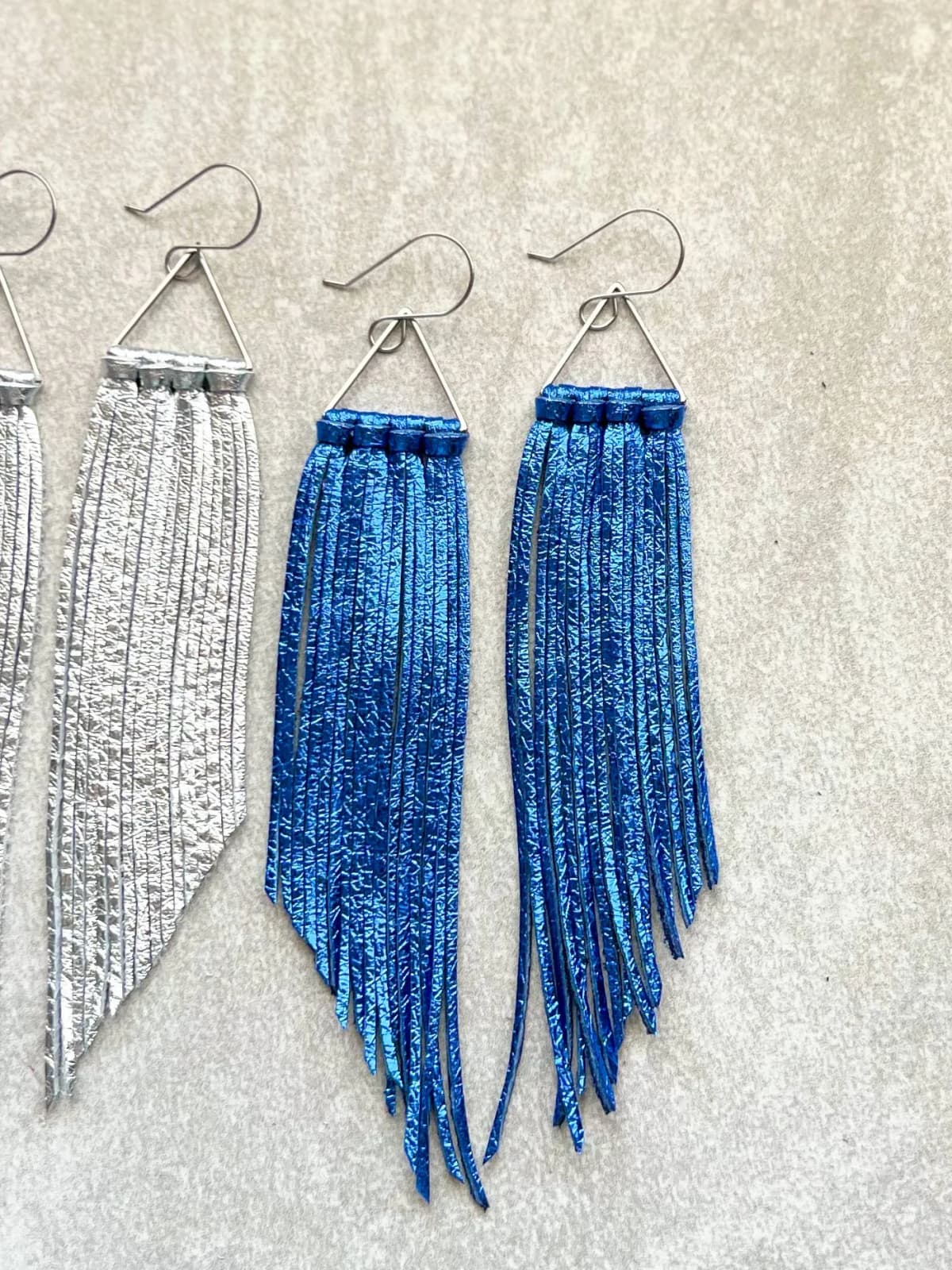 Corvallis Triangle Fringe Earring