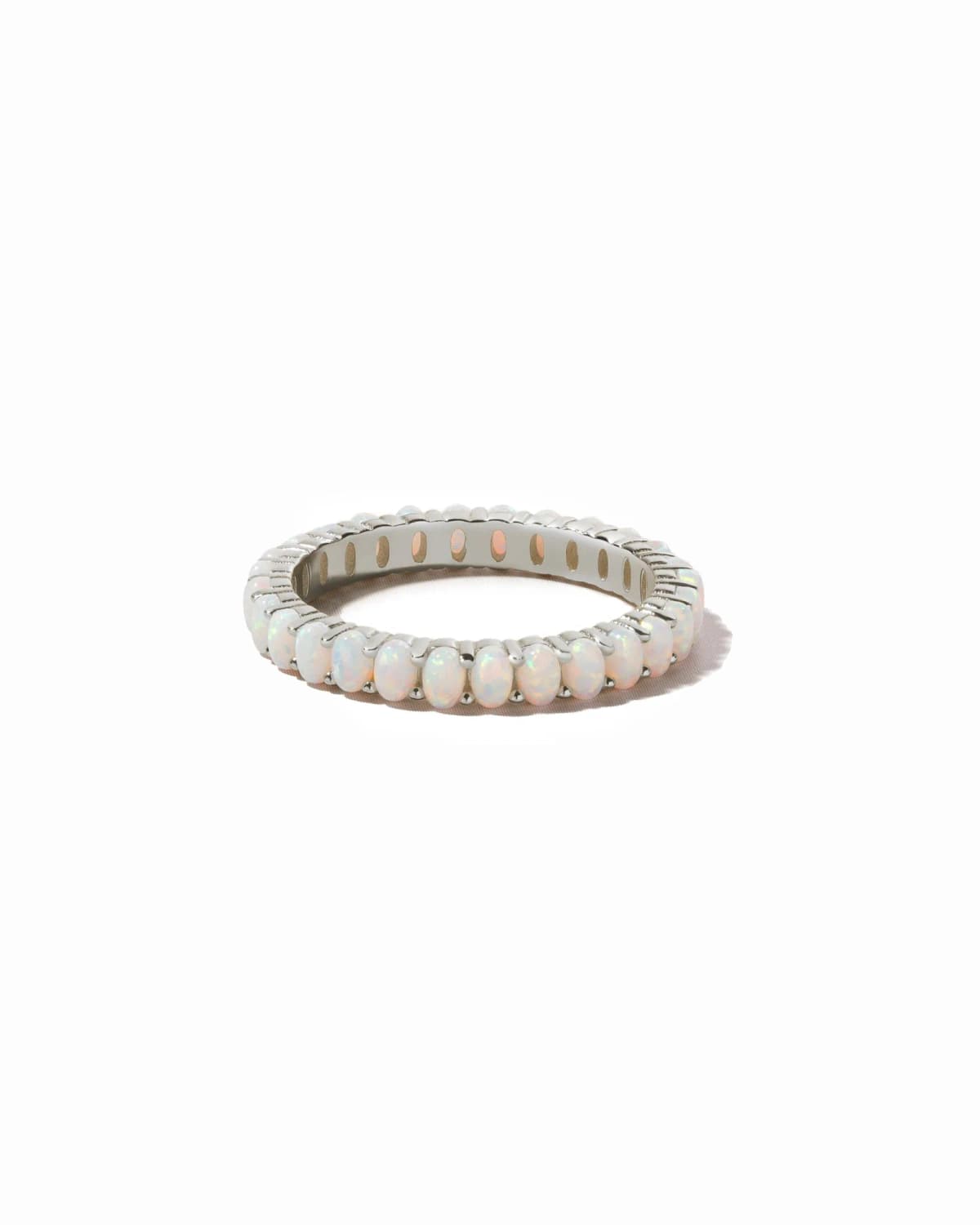 Opal Eternity Ring by Sami Jewels