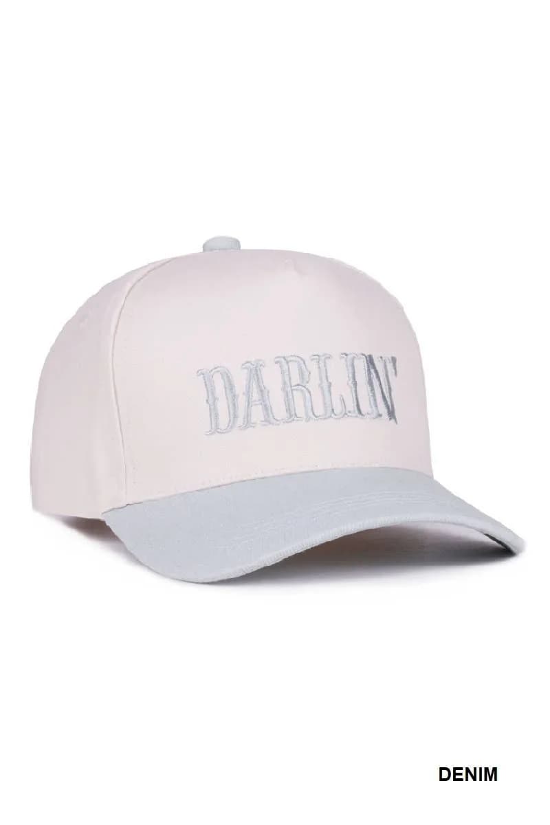 Two Tone Canvas Cotton Hat