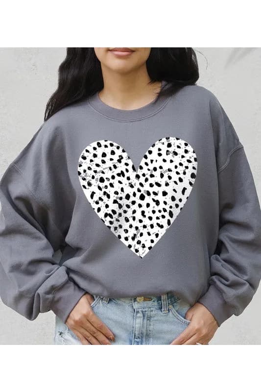 Heart Valentines Day Sweatshirt All Colors