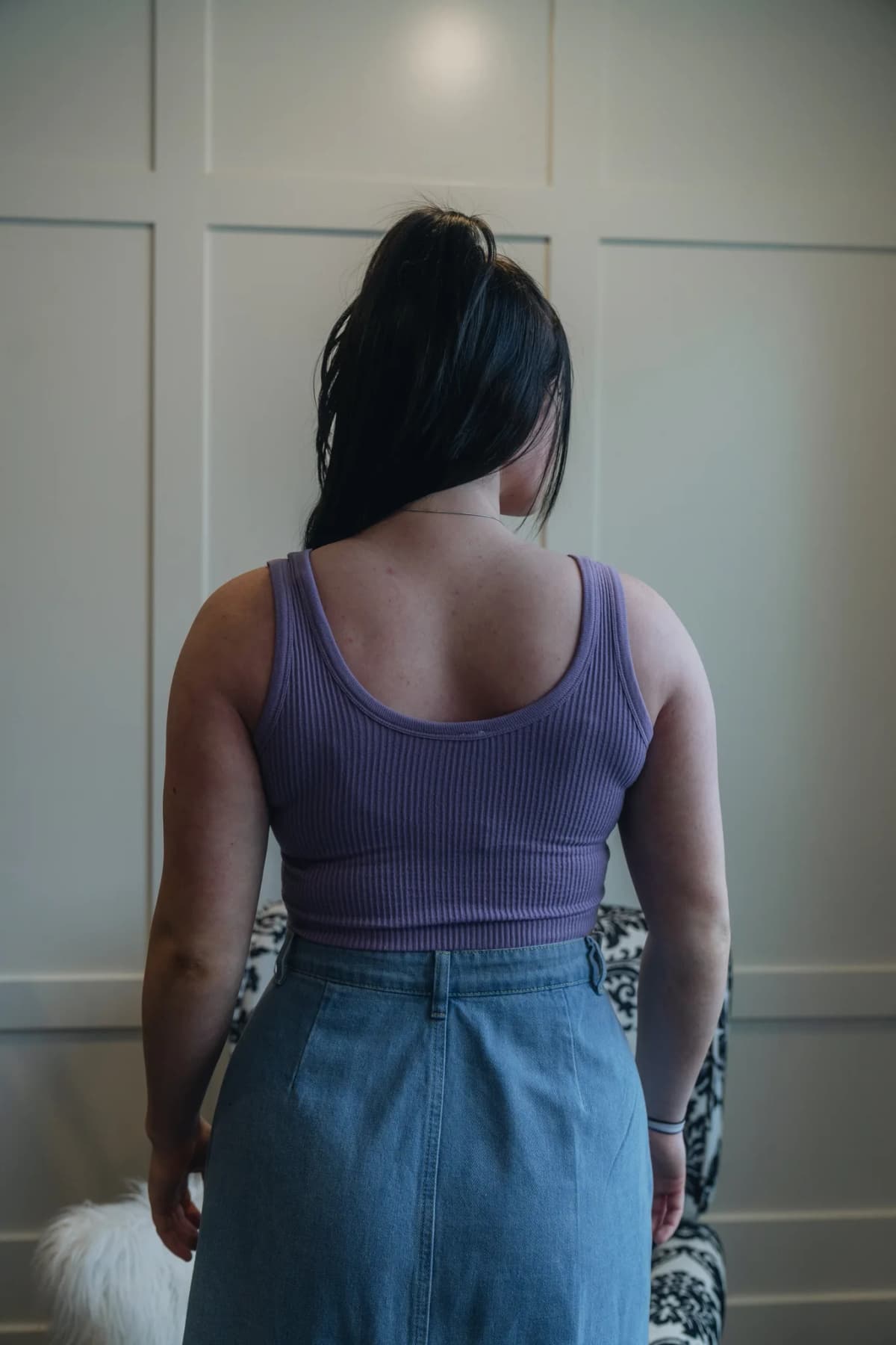 Seamless Crop Tank Top by Mono B