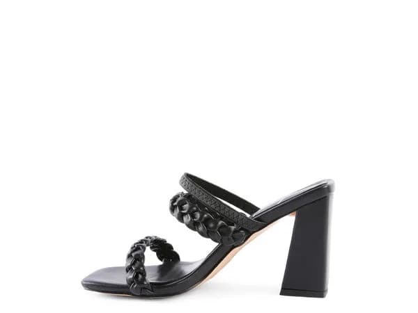 Arnie Braided Straps Block Heeled Sandals