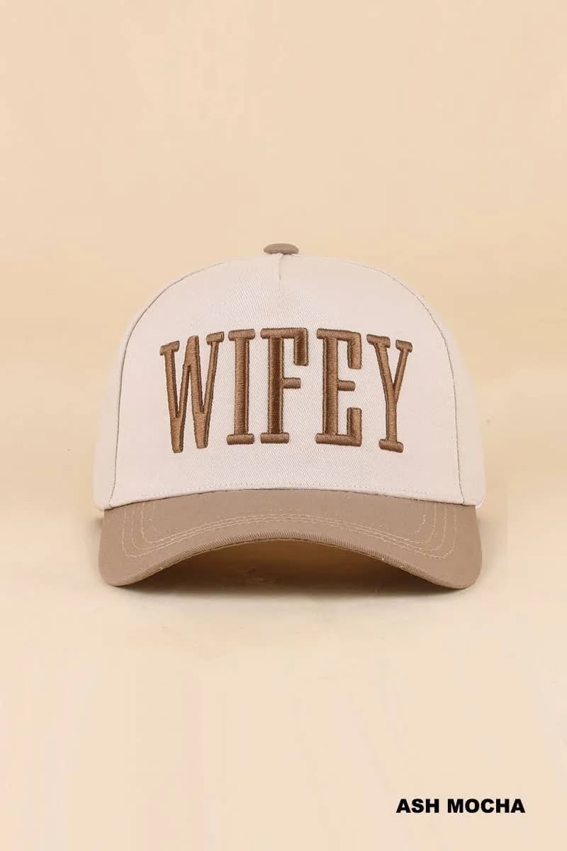Wifey Two Tone Snapback Hat