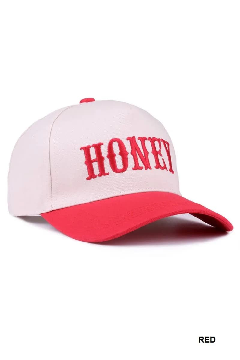 Honey Two-Tone Canvas Cotton Hat