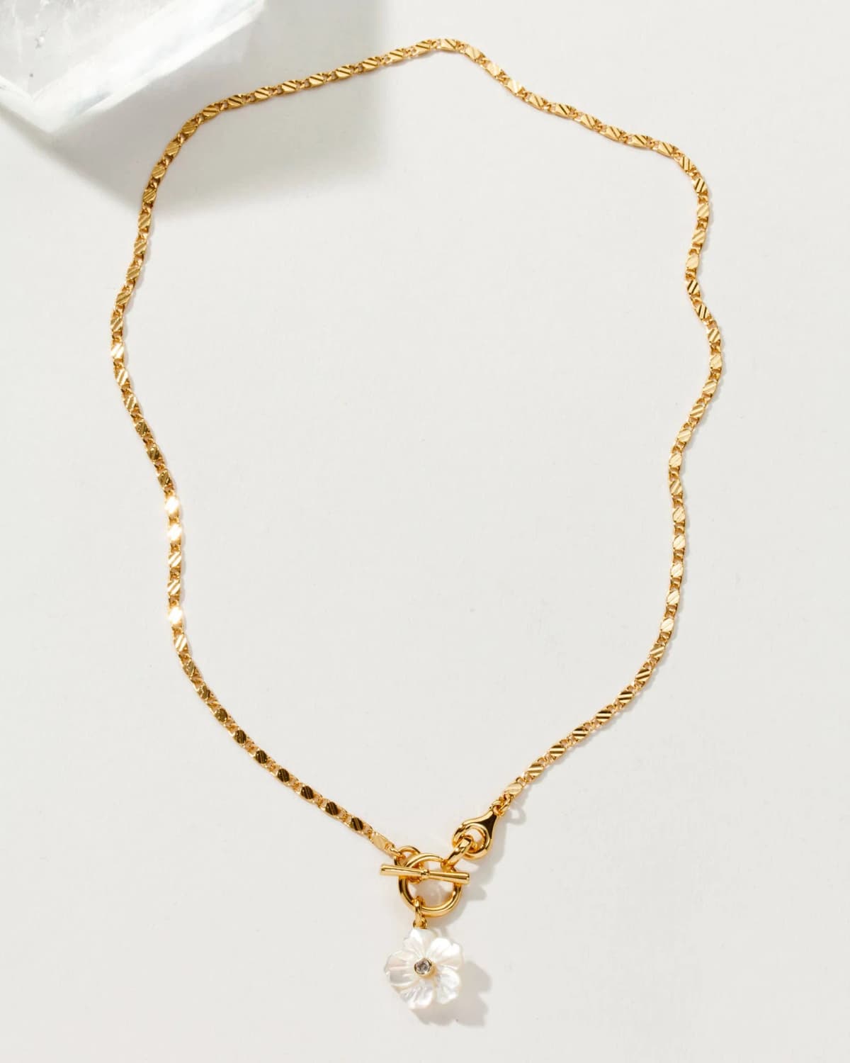 Luna Norte Tulum Flora Toggle Necklace