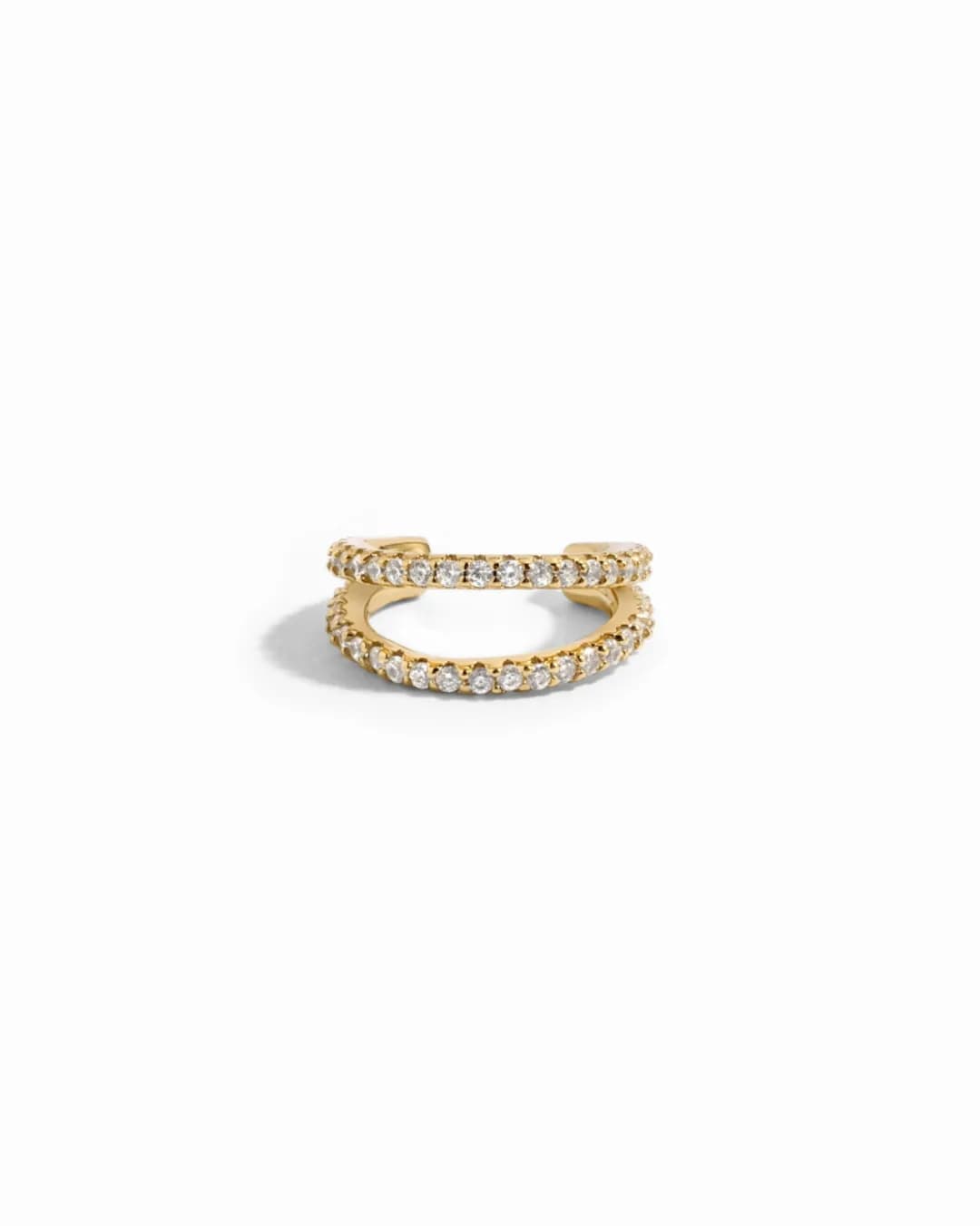 Marcella Double Row Ear Cuff by Sami Jewels