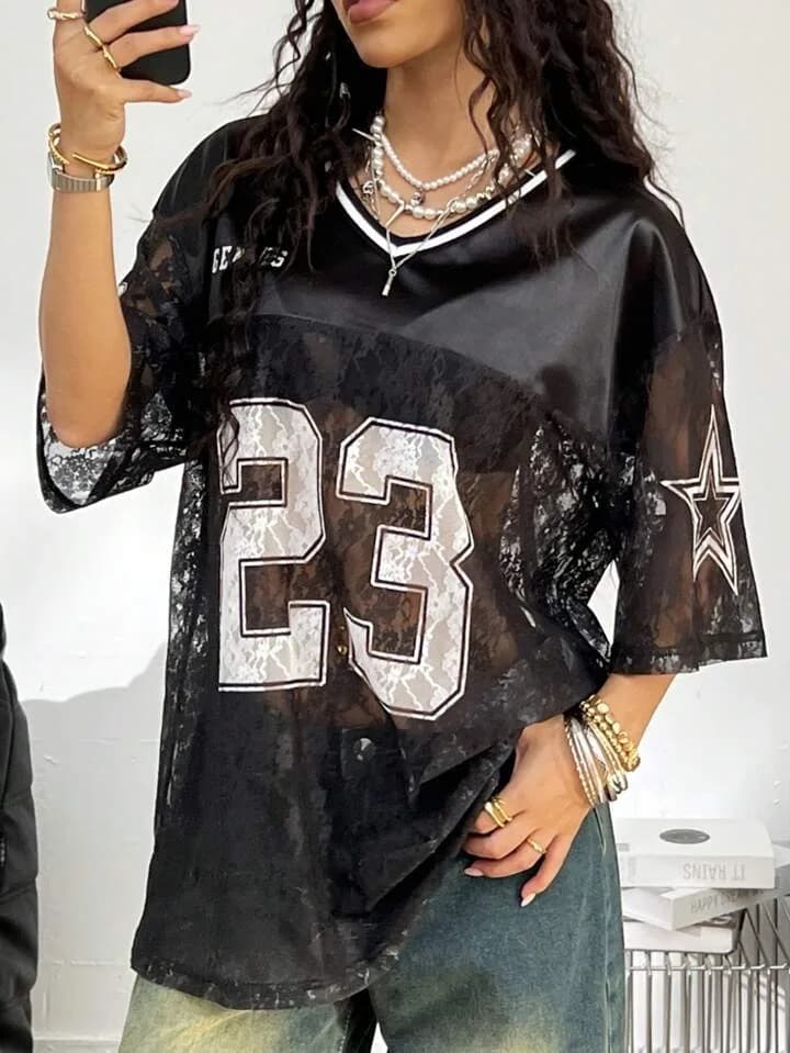 Genius 23 Lace Top Sexy Jersey