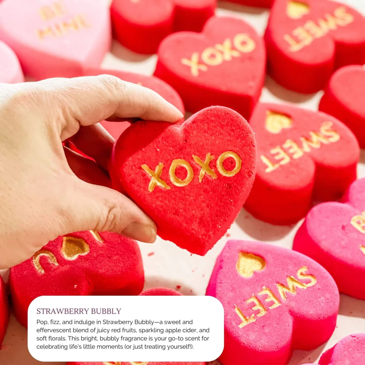 Sweetheart Temptations Bath Bombs Valentine's Day Gift