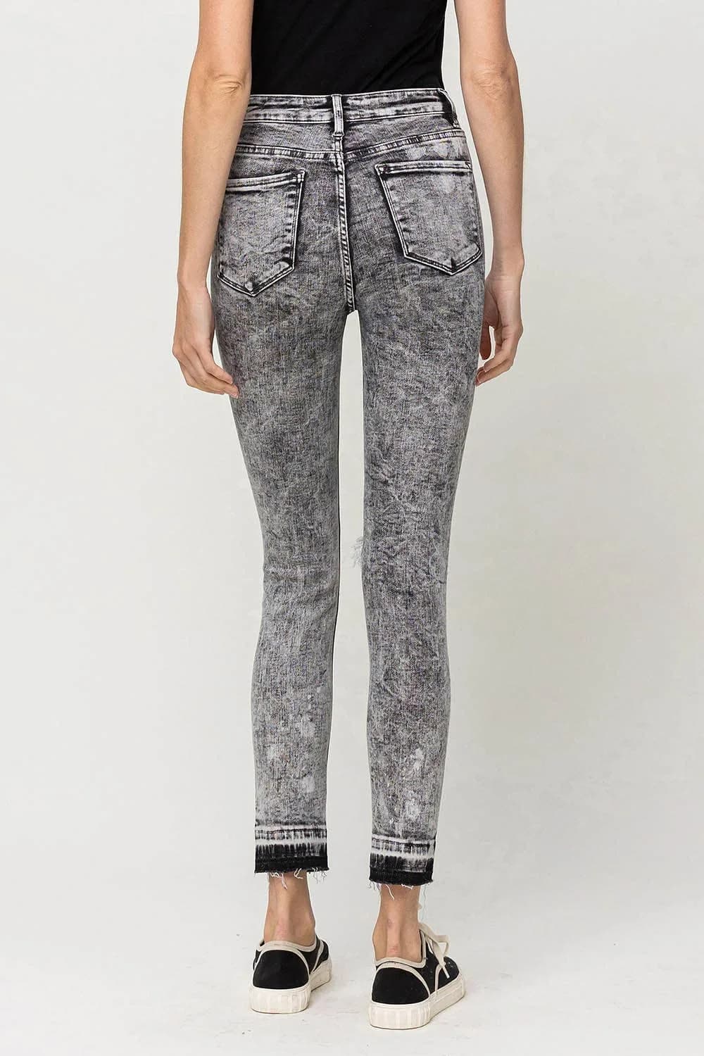 Morning Light High Rise Ankle Skinny Jeans