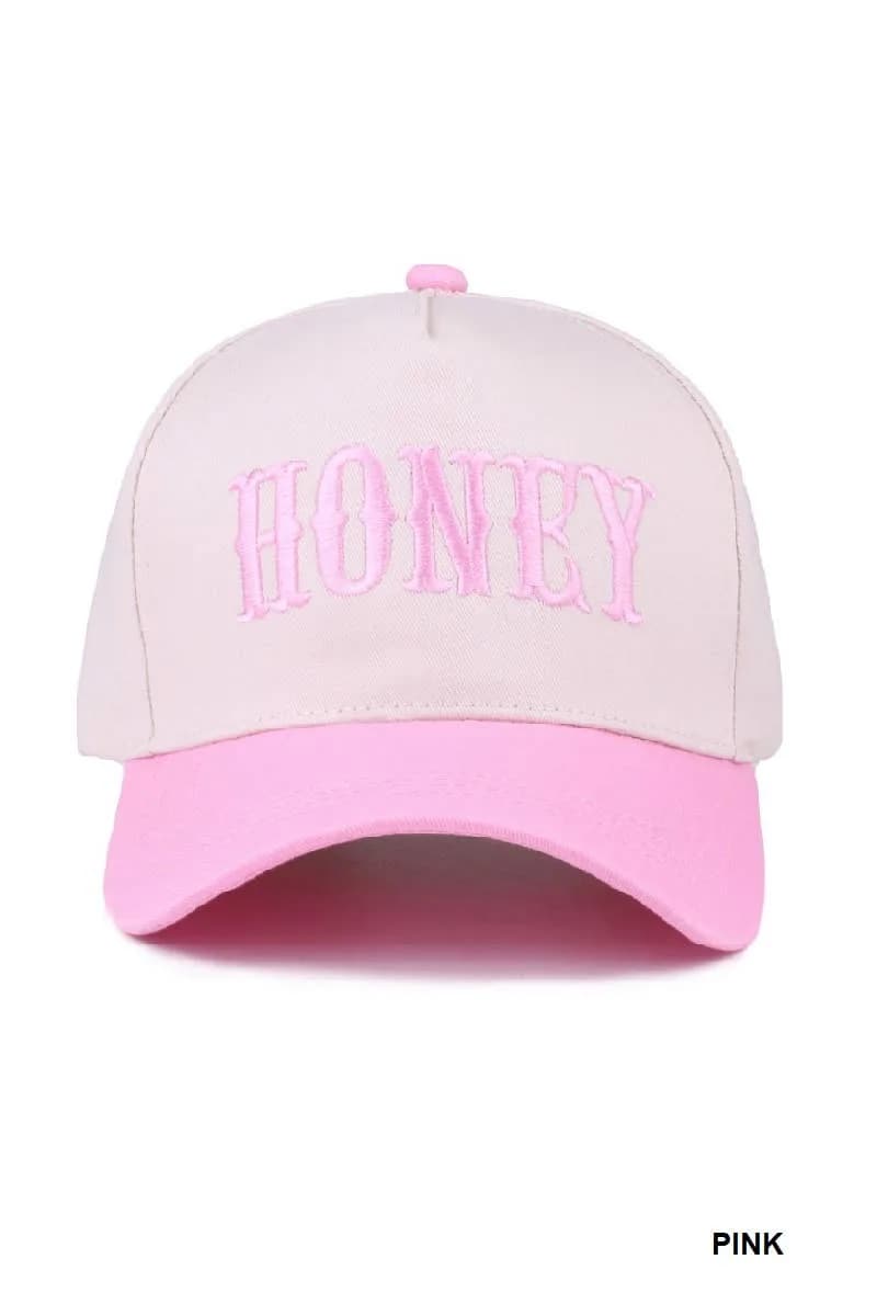 Honey Two-Tone Canvas Cotton Hat