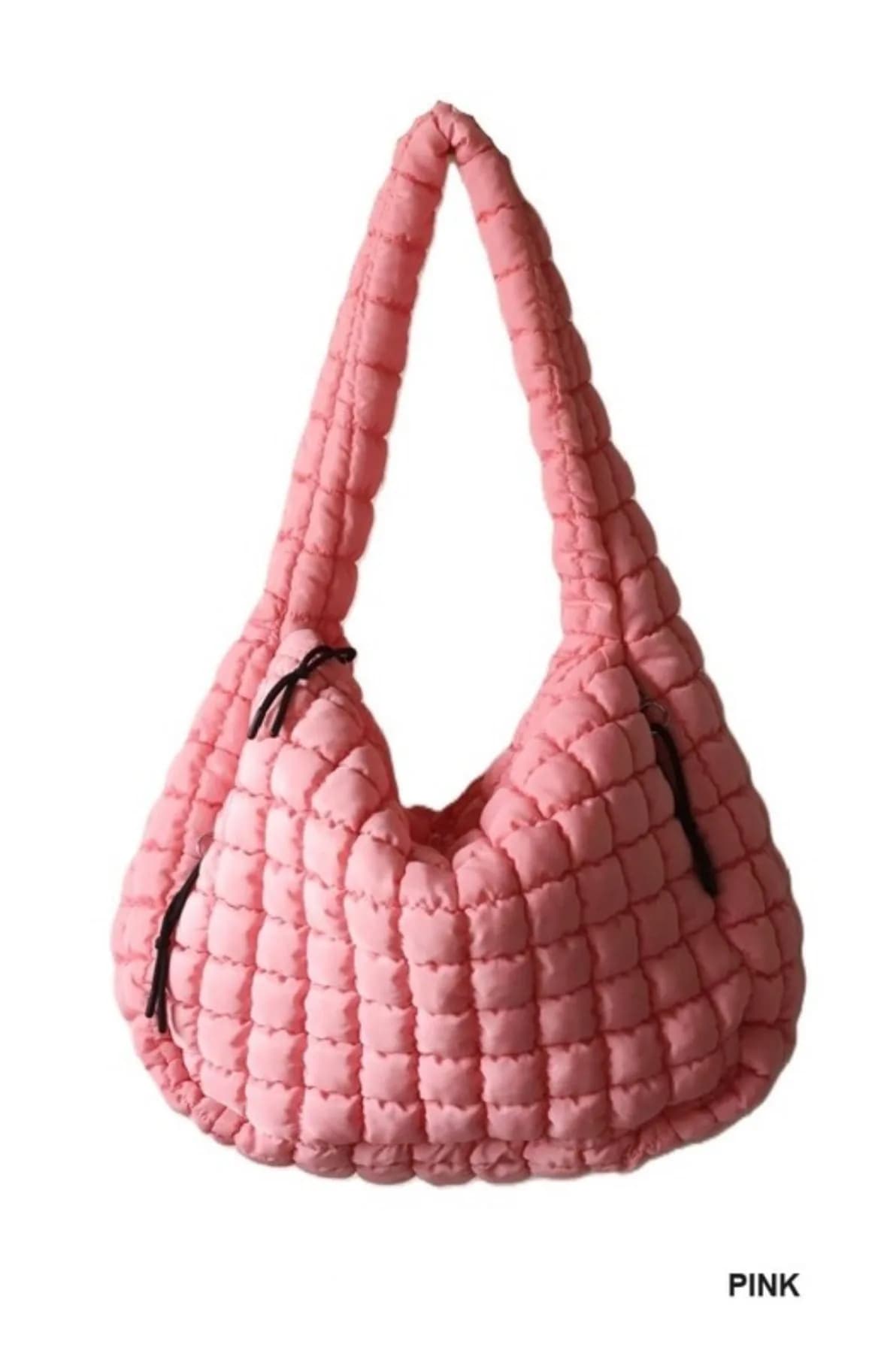 Oversized Quilted Carryall Tote Bag by Zenana