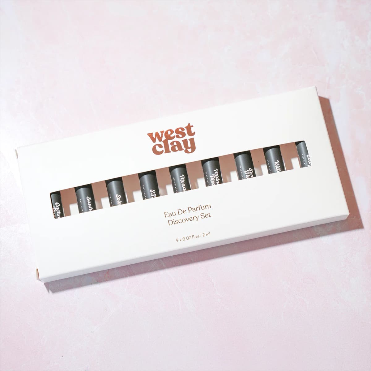 West Clay Perfume Discovery Set of 9 Nontoxic Gift Set
