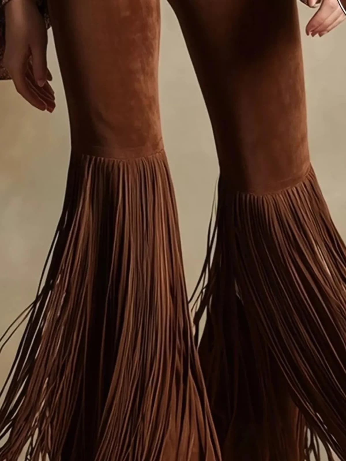 Fringe Flare Pants