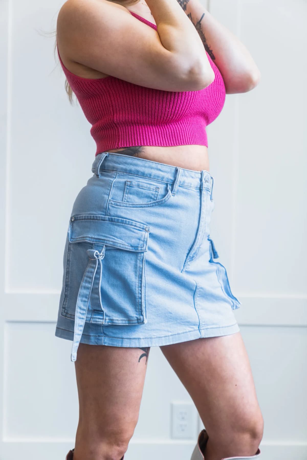 Back To School Cargo Skirt Vibrant M.i.u