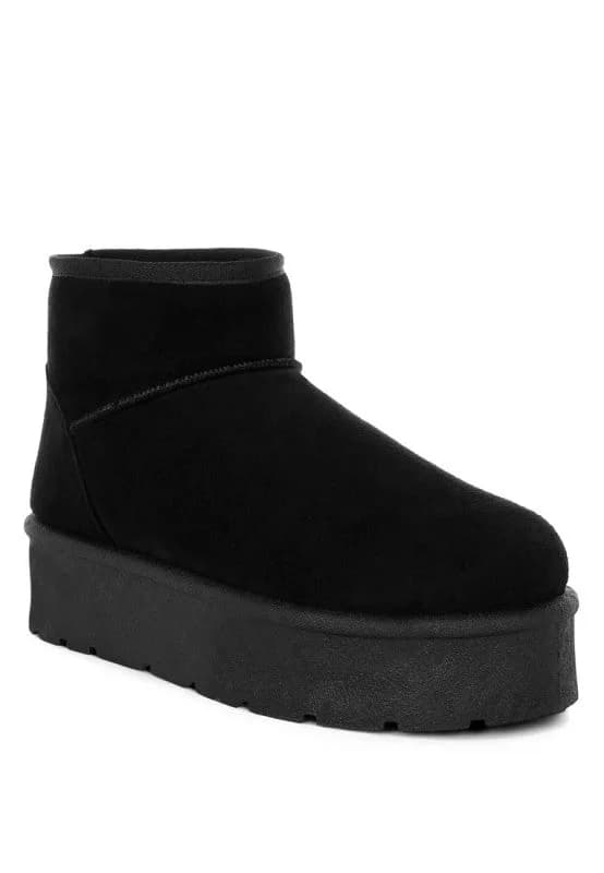 Derta Soft Microfiber Snow Boots