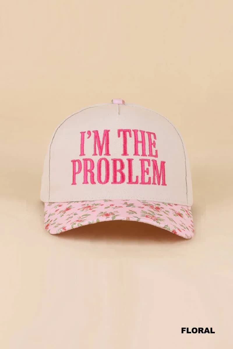 I'm The Problem Two Tone Snapback Hat