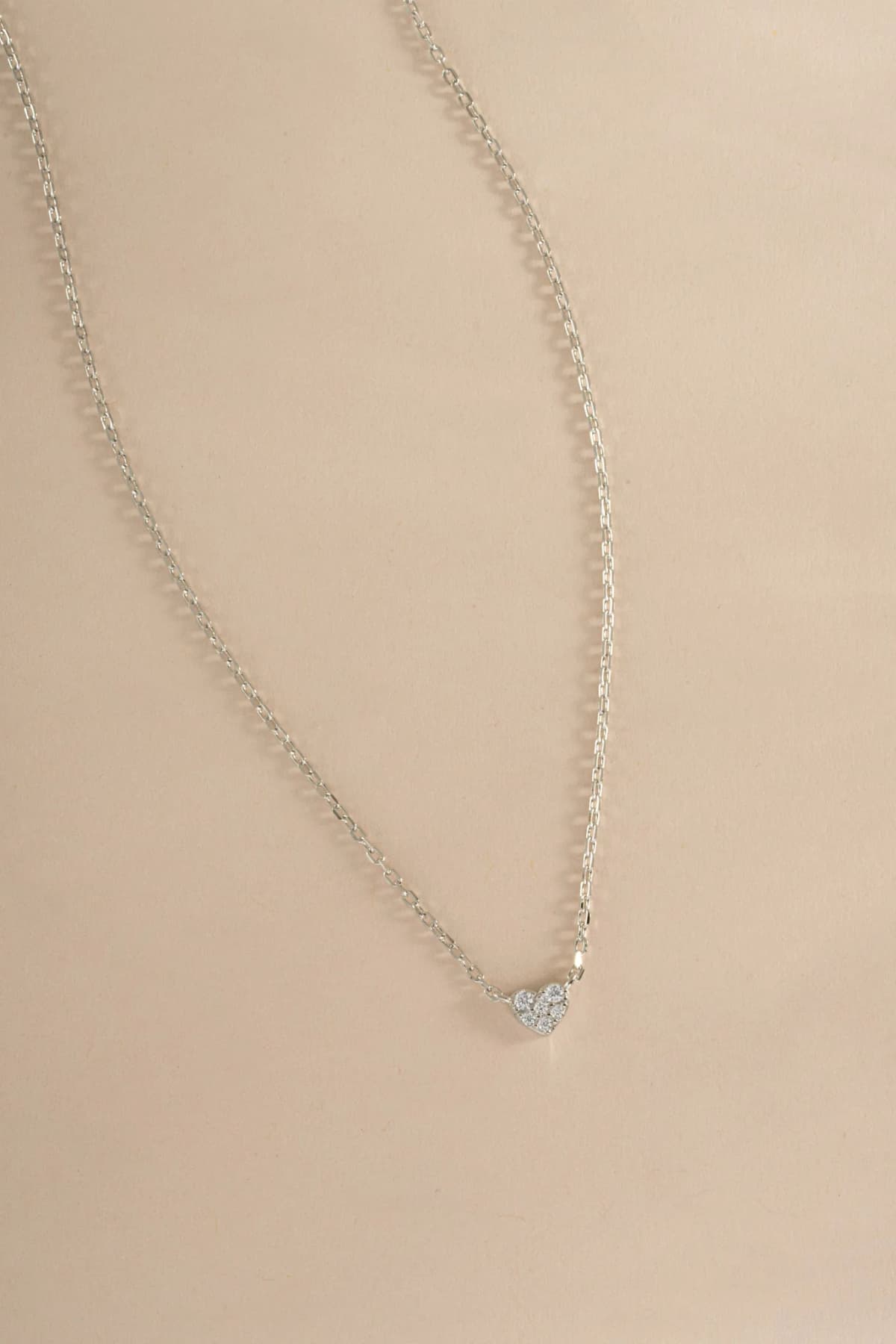 Tiny Heart Necklace by Sami Jewels