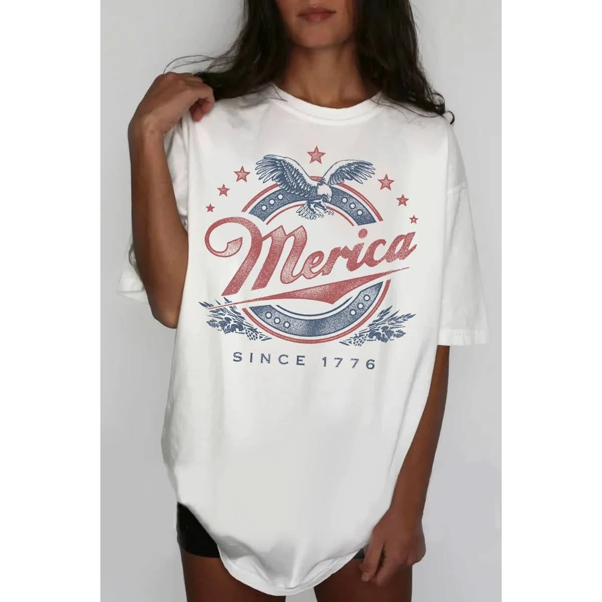 Merica Oversized Tee