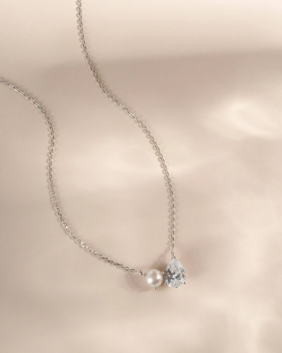 Toi et Moi Pearl Necklace by Sami Jewels