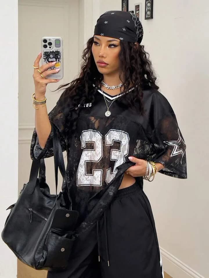 Genius 23 Lace Top Sexy Jersey