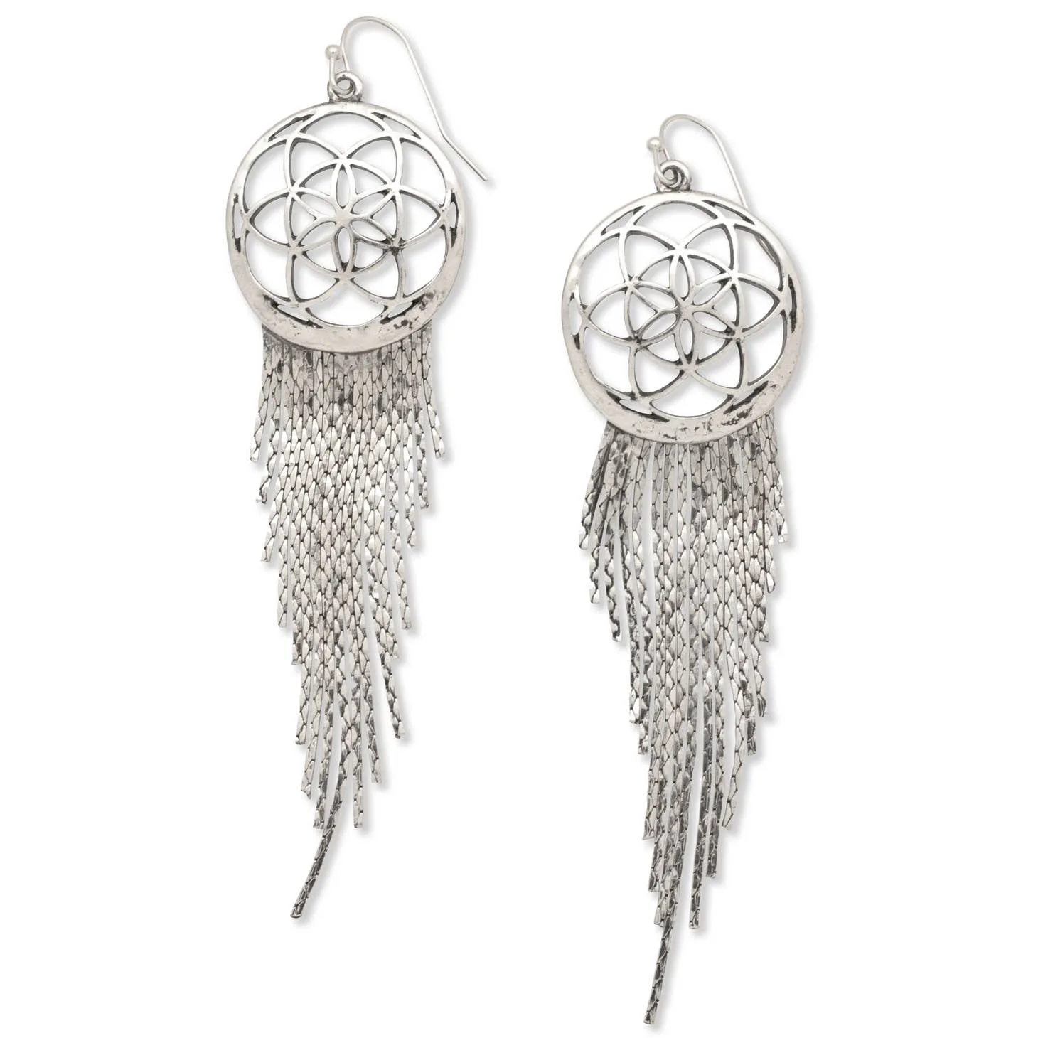 Dreamer Earring Hiouchi Jewels Rose & Bolt Grateful Dead Jewelry (Silver)