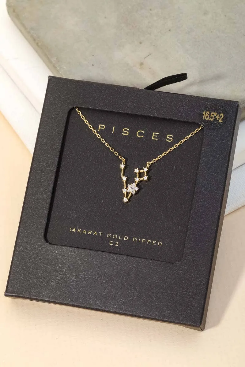 Secret Box Constellation Necklace Anarchy Street (Pisces)