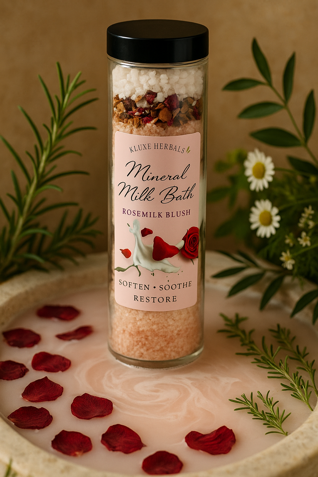 Rosemilk Blush Mineral Bath