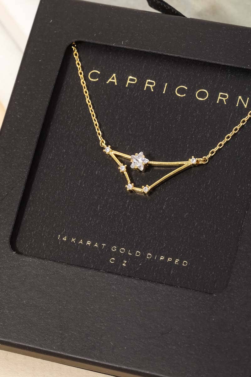 Secret Box Capricorn Constellation Necklace- Anarchy Street