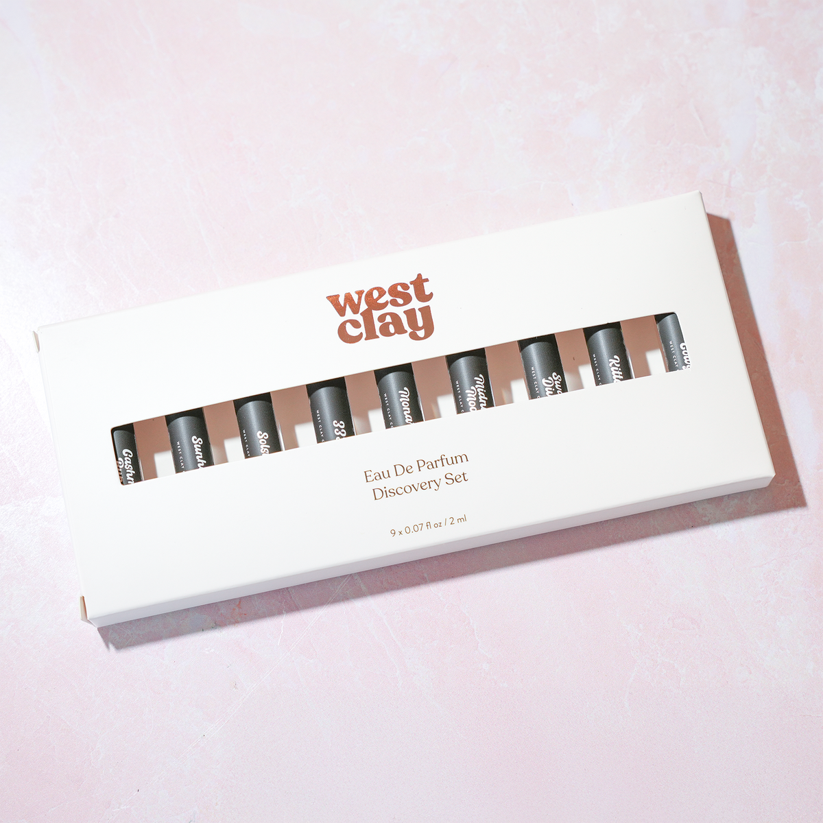 West Clay Perfume Discovery Set of 9 Nontoxic Gift Set