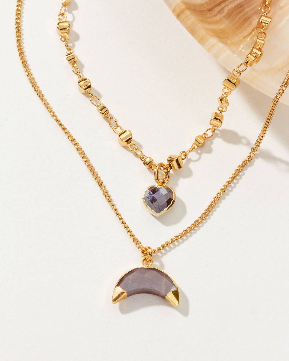 Luna Norte Espresso Yourself Necklace Set