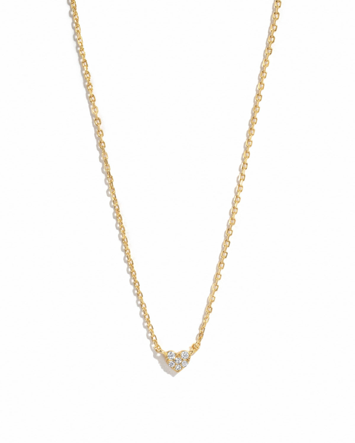 Tiny Heart Necklace by Sami Jewels
