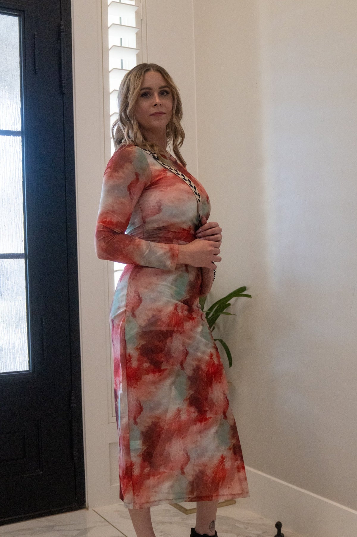 ruched split maxi dress Elegant Ruched Split Maxi Dress 2026