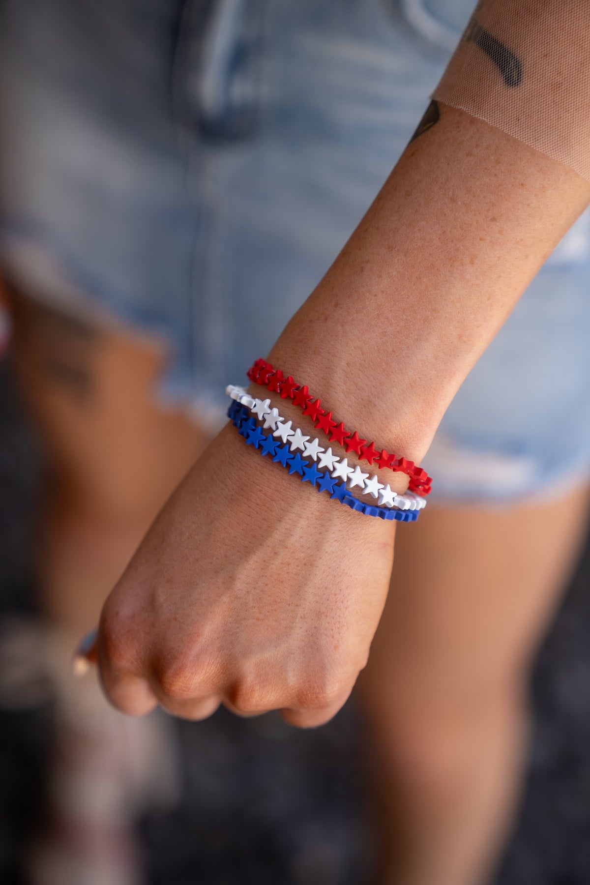 Red, White & Blue Star 4th of July - Savvy Bling