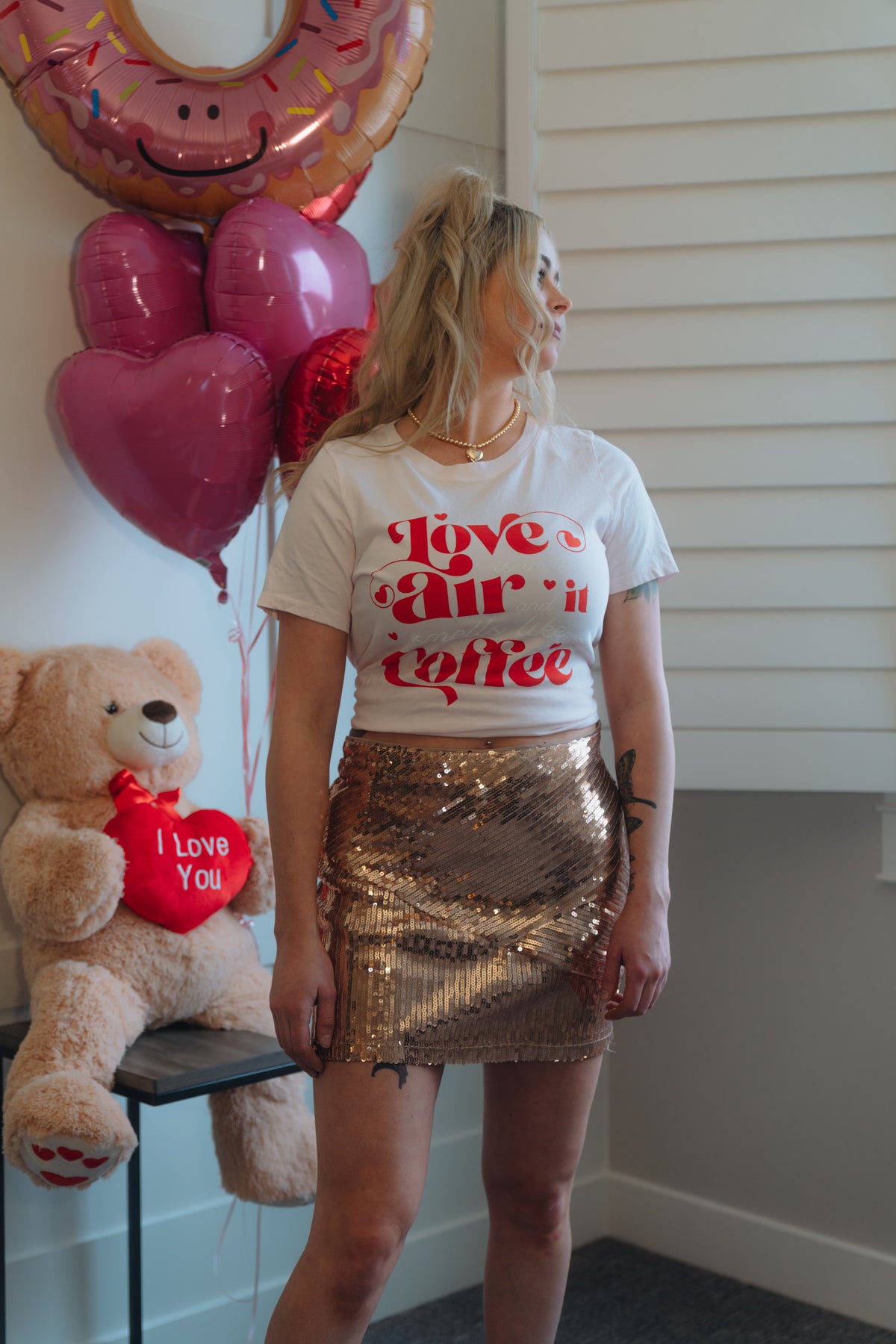 Holiday Sequin Mini Skirt-My Store