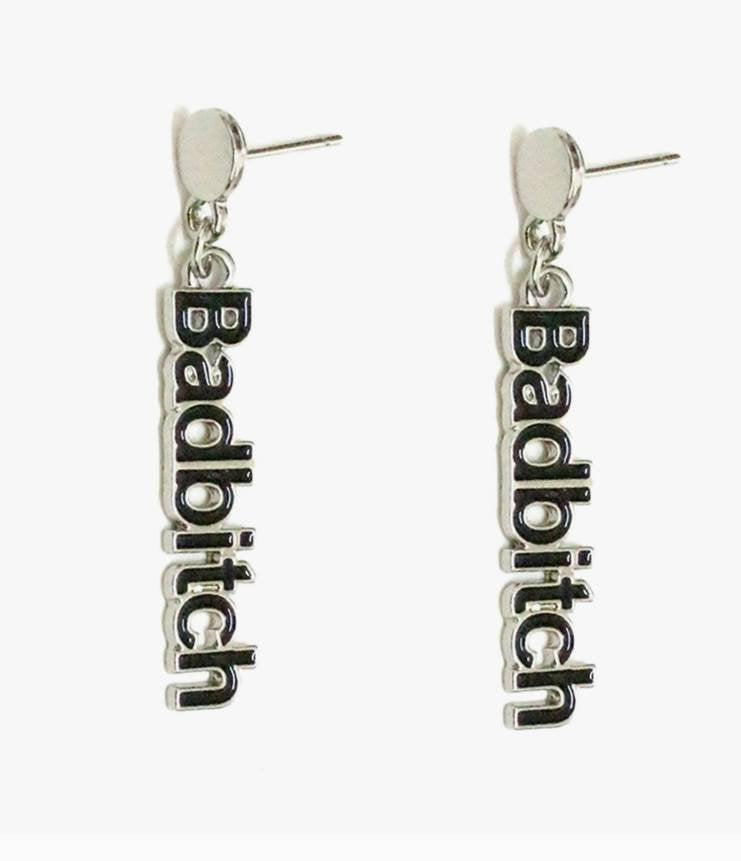 Bad Bitch Drop Earrings -Girly