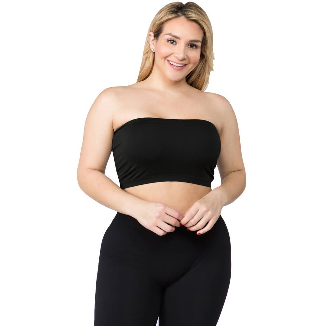 Bandeau Tube Top Plus- K.Lee Seamless