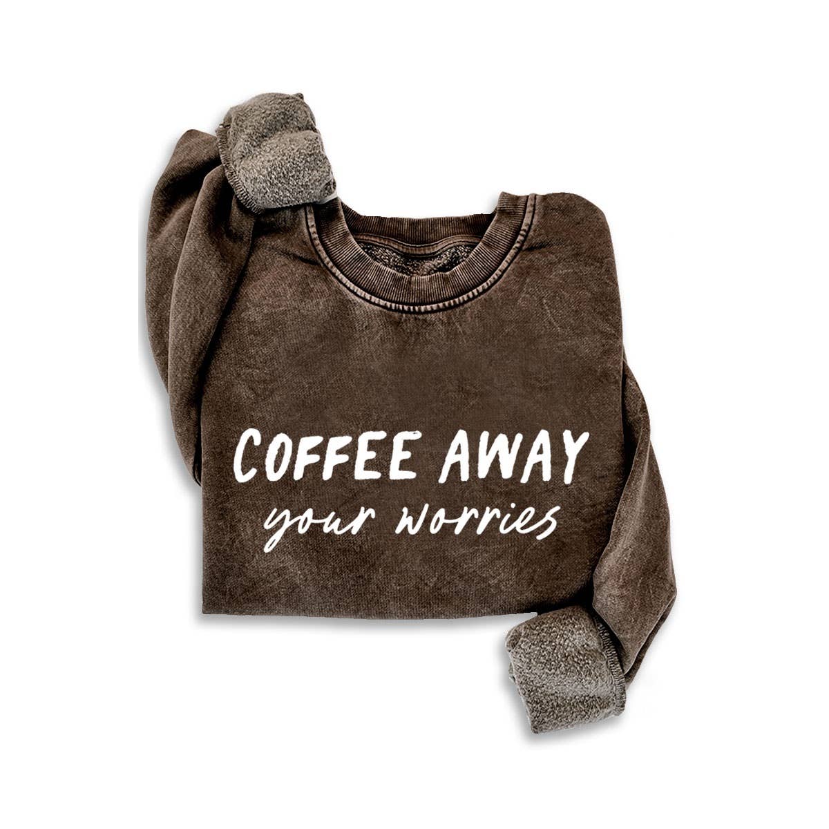 Coffee Away Mineral Sweatshirts