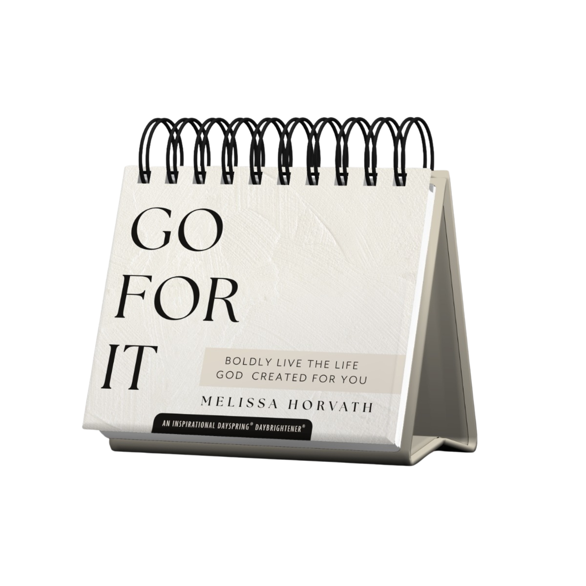 Go For It Inspirational Perpetual Calendar Stationery Gift