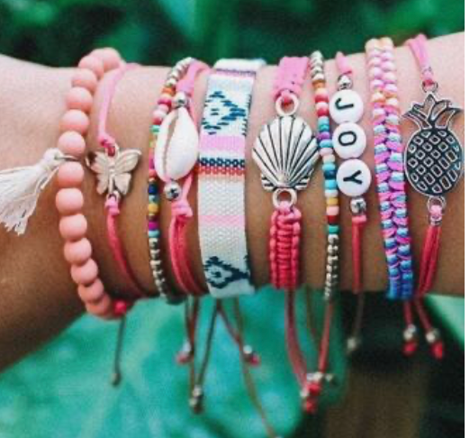 Joy Bracelet Set by Zippity Do Dah