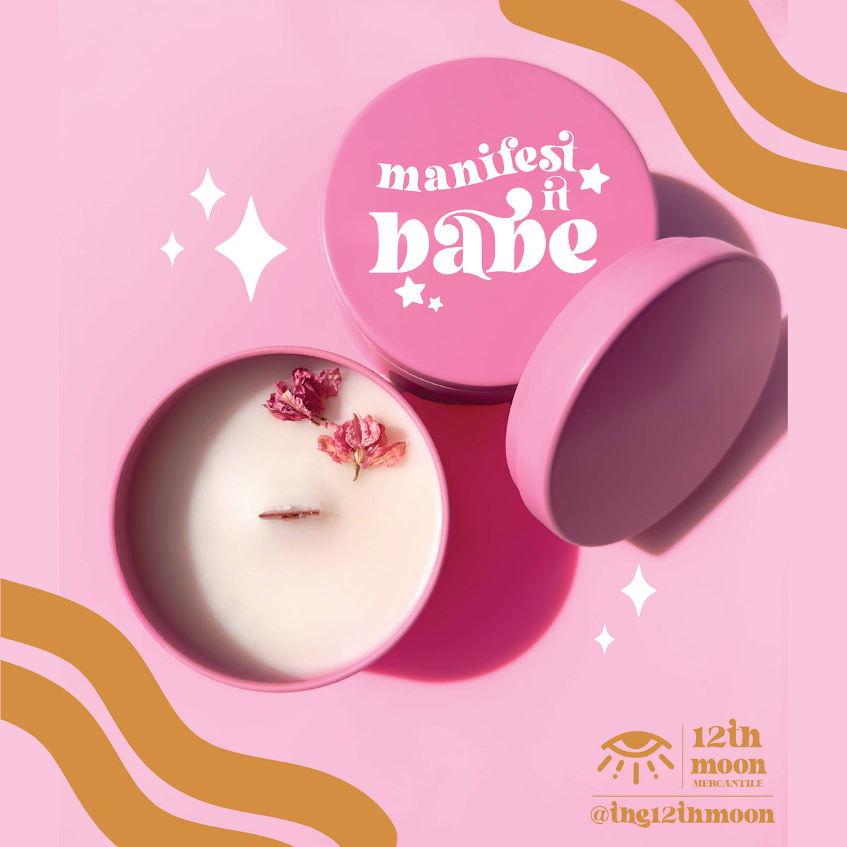 Vela aromática Manifest It Babe Shimmer de Barbie