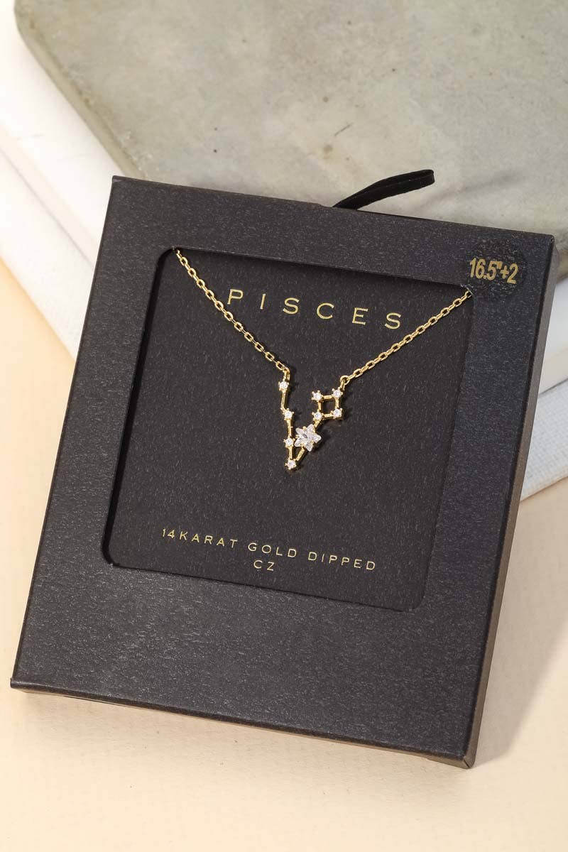 Secret Box Pisces Constellation Necklace- Anarchy Street